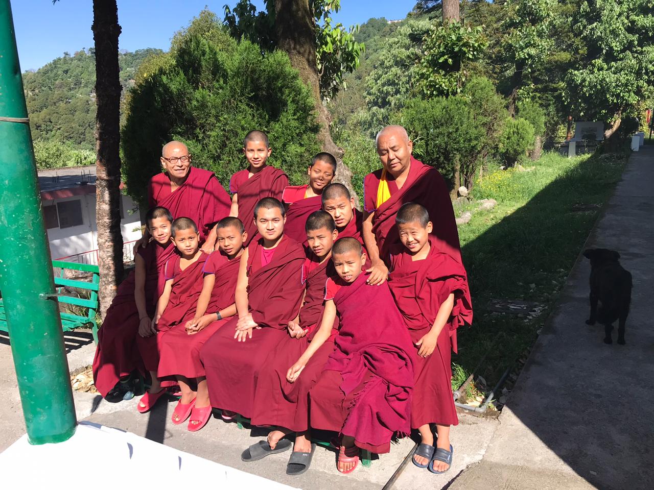 Monks In Tse Chok Ling Monastery – Tibet Tshoesem Association